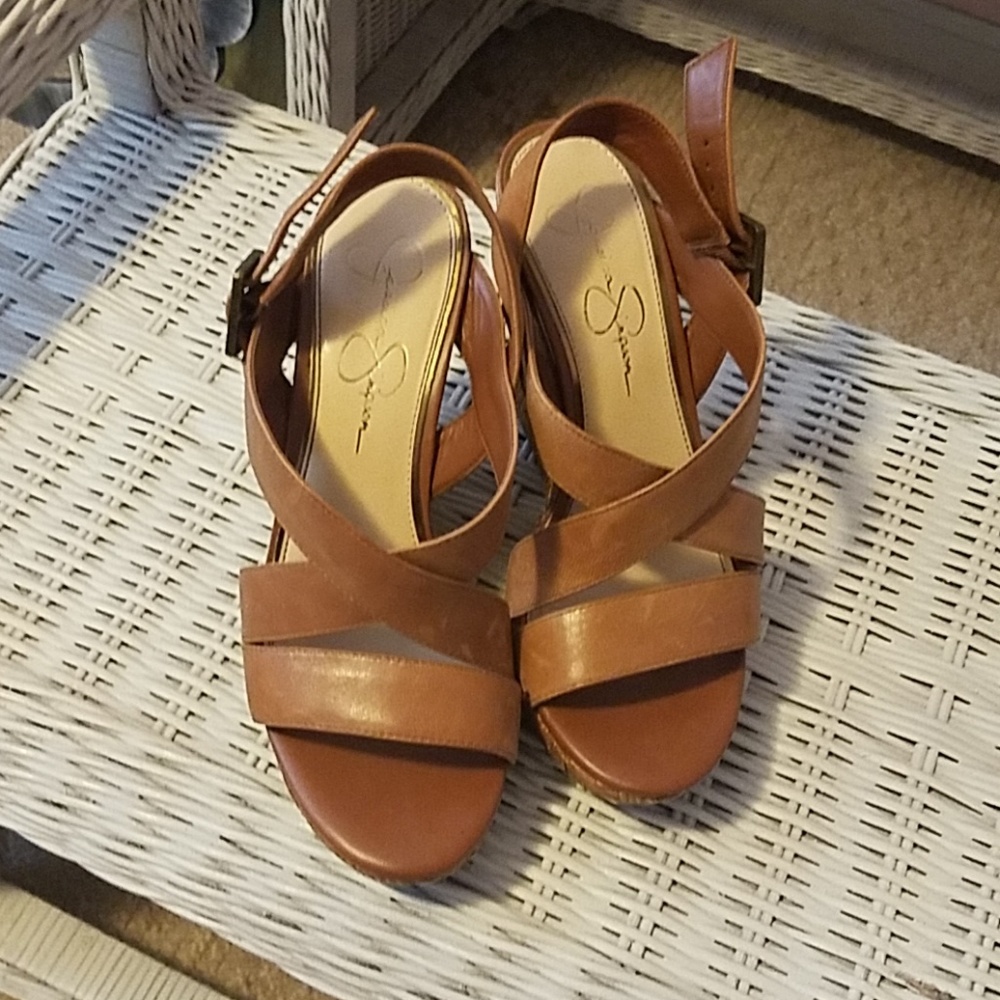 Jessica Simpson wedges